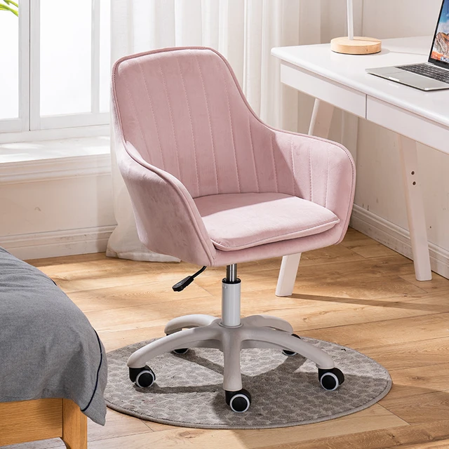 Introducir 78+ imagen pink office chair Abzlocal.mx