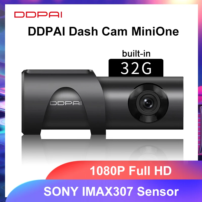 DDPAI видеорегистратор MiniOne 1080P Full HD DVR Автомобильная камера Mini One Android Wifi авто привод