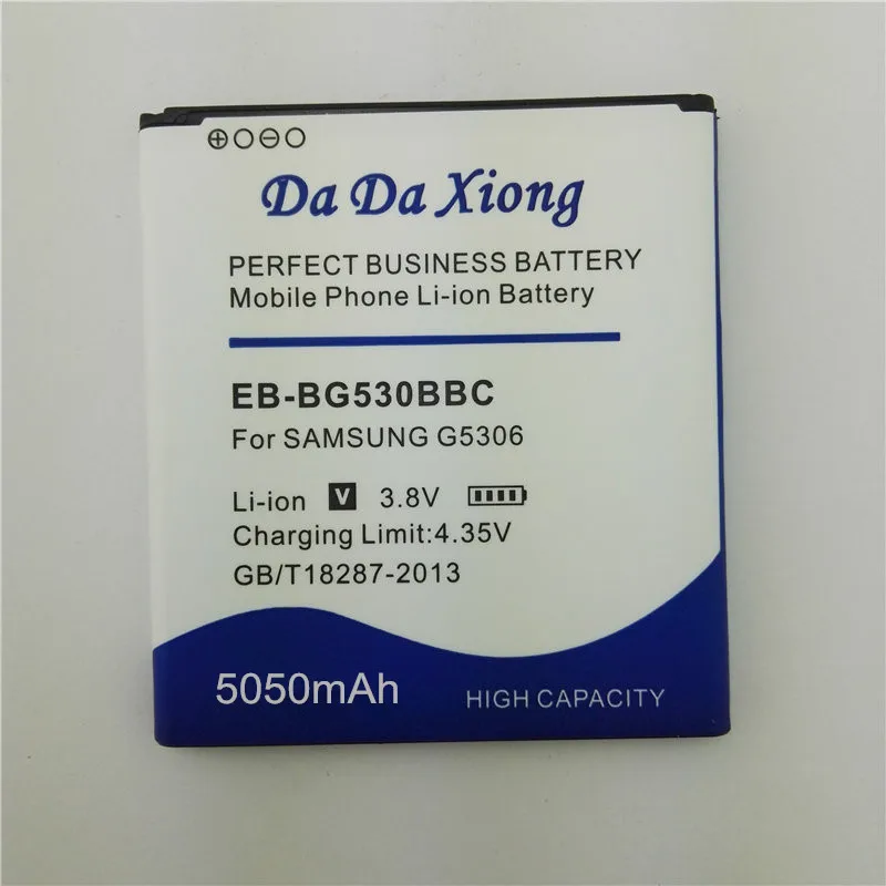 Фото EB-BG530CBE 5050mAh аккумулятор для Samsung Galaxy Grand Prime J3 2016 J320F EB-BG531BBE G5308W G530 G530H G531 J5 2015 №2