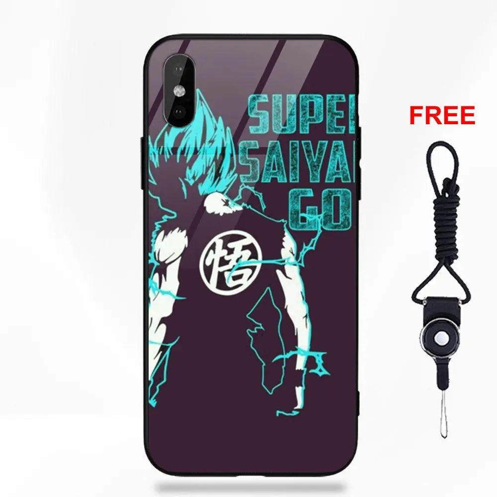 Dragon Ball Z Super Saiyan God Songoku для Galaxy S8 S9 Plus для huawei Honor 7X P20 Lite mate 10 Pro Redmi 5 Note 5A 6
