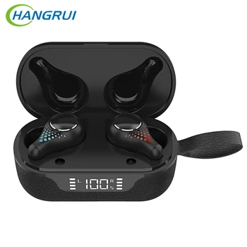 

Hangrui 2020 Newest T8 TWS Bluetooth 5.0 Earphones Wireless Headsets Touch Control Double Digital Display Stereo In-ear Earbuds