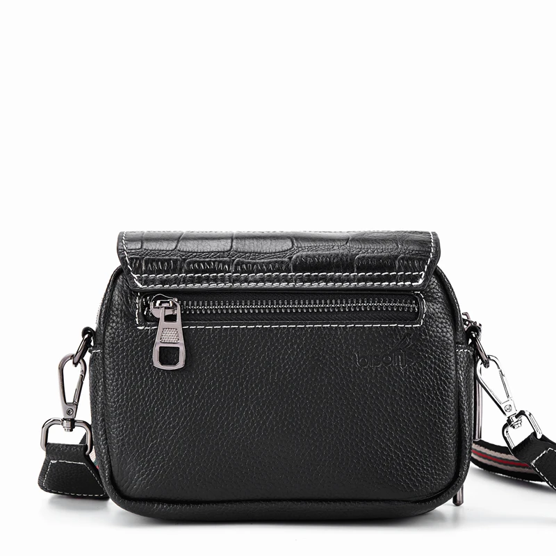 BISON DENIM, натуральная кожа, женская сумка на плечо, высокое качество, женская сумка, 2 ремешка, сумки через плечо для девочек, B1871