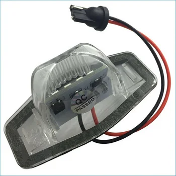 

Car License Plate Light Auto 2Pcs Pure White 18-LED 6500K Lamp Bulbs Parts