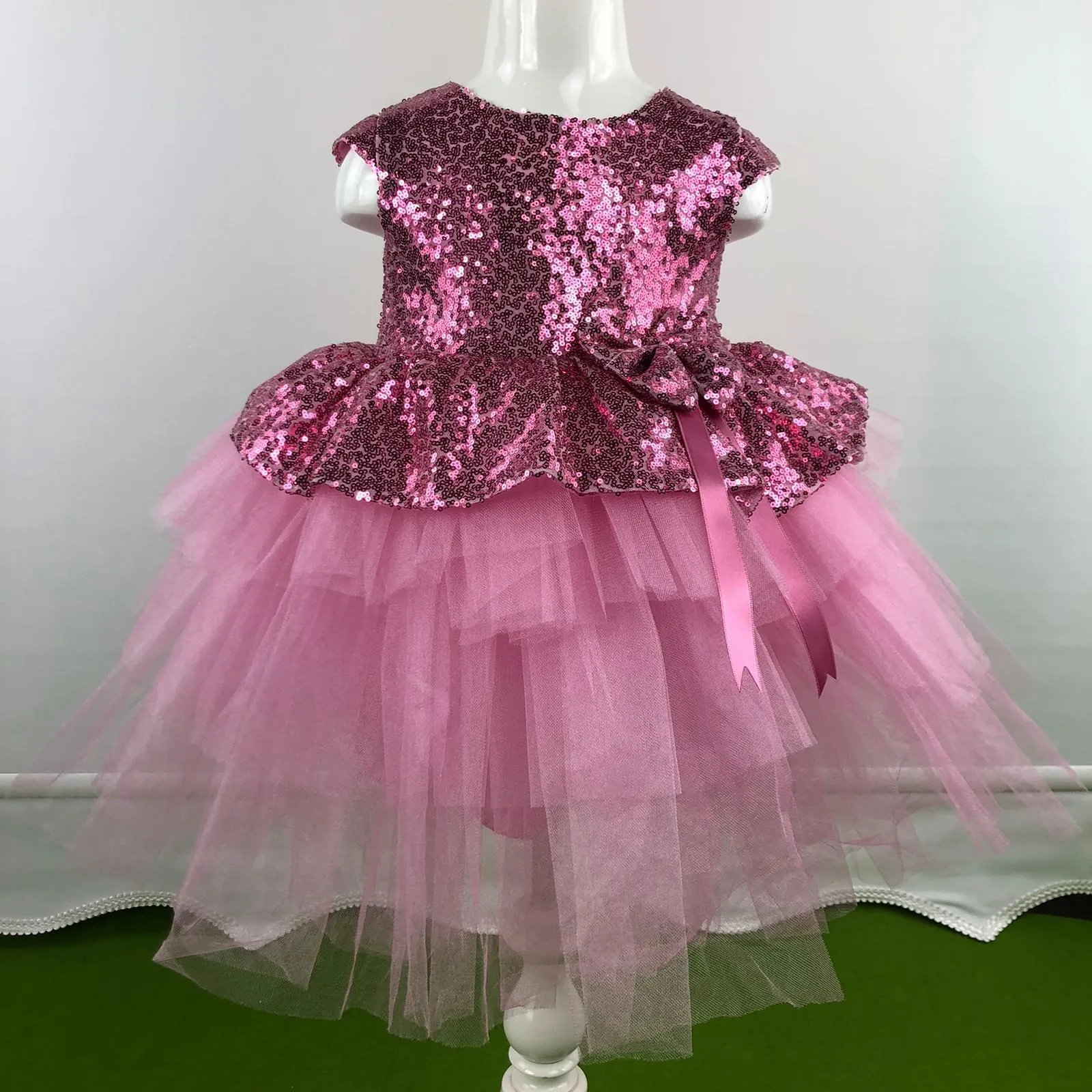 Mixie розовое платье для девочек