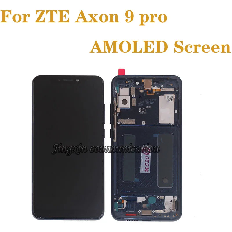 Оригинальный дисплей Amoled для ZTE Axon 9 Pro A2019 ЖК-дисплей oled детали с рамкой | Мобильные