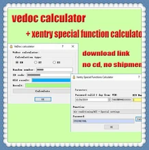 2020 HOT VENDER Calculadora Calculadora FDOK Vedoc Keygen Xentry Função Especial para MB Estrela C3 C4 C5 C6