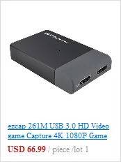 Ezcap LP/виниловая лента для Запись PC гибридный двойной USB кассеты в MP3 конвертер аудио Walkman музыкальный плеер