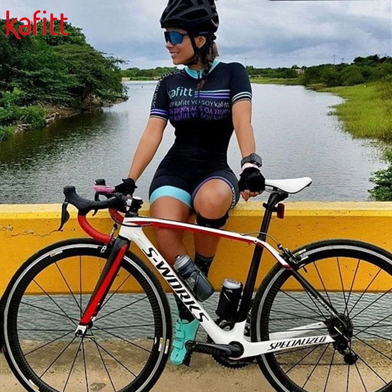 Триатлоновые колготки kafitt pro летние спортивные женские трикотажные костюмы с