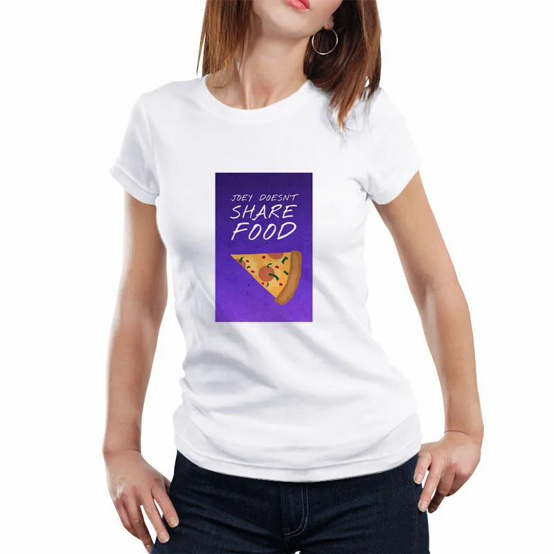 

2020 Summer Fashion Share Food Cake Print Harajuku T Shirt Women Funny T-shirt Women Tshirt Fashion Kawaii Top Tees Female