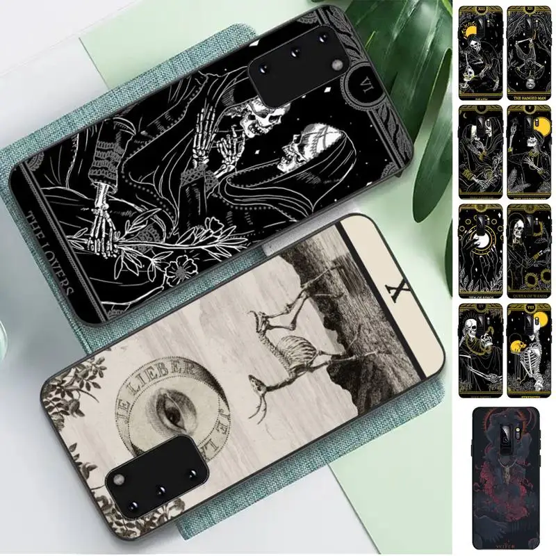 FHNBLJ Le Таро Egyptien de Dusserre художественный Чехол для мобильного телефона Samsung S 4 6 7 5 8 9 10
