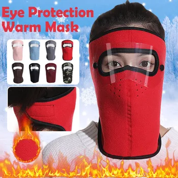 

1pc Mask Unisex Winter Neck Ears Eyes Warm Face Mask Protection Thicken Outdoor Cycling Mascarillas Windbreak Seamless Mondkapje