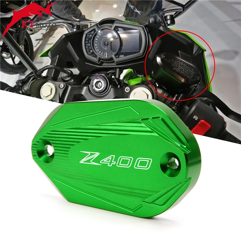 For Kawasaki Z400 Z 400 20192022 2021 2020 Motorcycle Cnc Aluminum Front Brake Reservoir Fluid