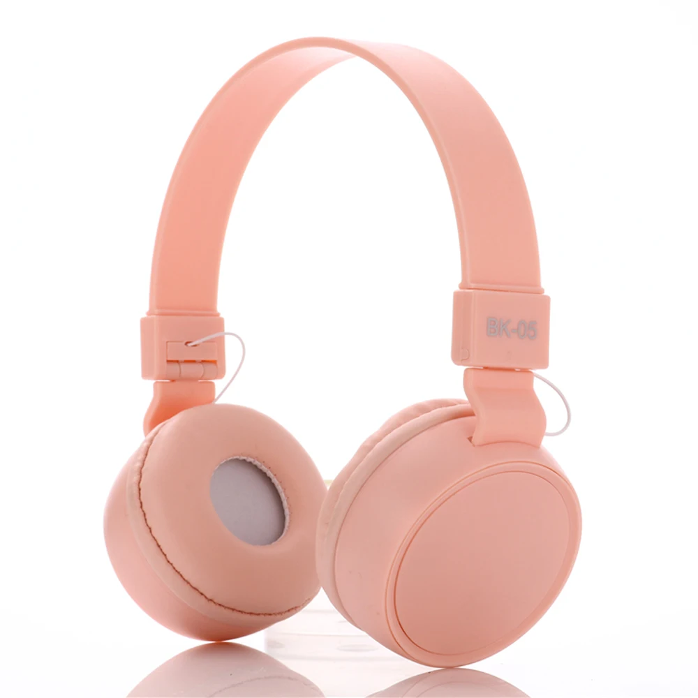 Foldable adjustable PU leather Stereo Headset Earphone Over Head Headphones Super Bass 3 5mm jack With MIC Fashion Sports GT