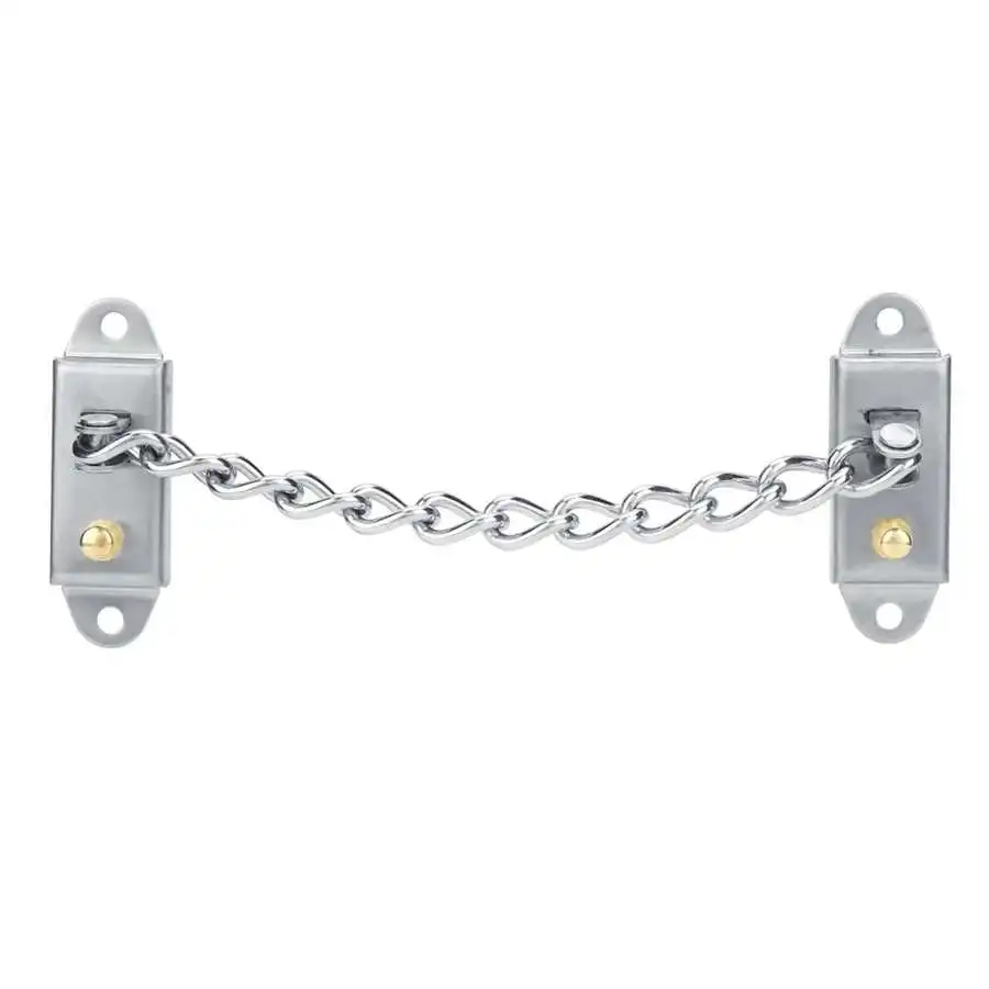 Door Chain Lock Security Door Chain Lock Stainless Steel Children Safety Anti-Theft Door Chain Lock Security For Aluminum Alloy Window