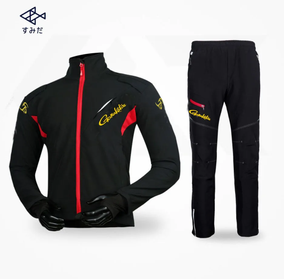 

fishing Waterproof Sets Jackets Pants Sports Outdoor Fishing Hiking Sunproof Coat Breathable Camping Suits MenGAMAKATSU