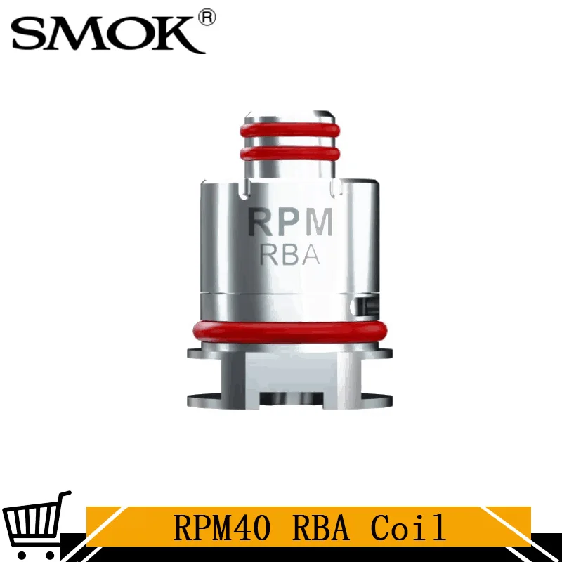 

1pcs SMOK RPM40 RBA 0.25ohm Coil RBA Core Evaporator Fit for SMOK RPM40 Pod Kit