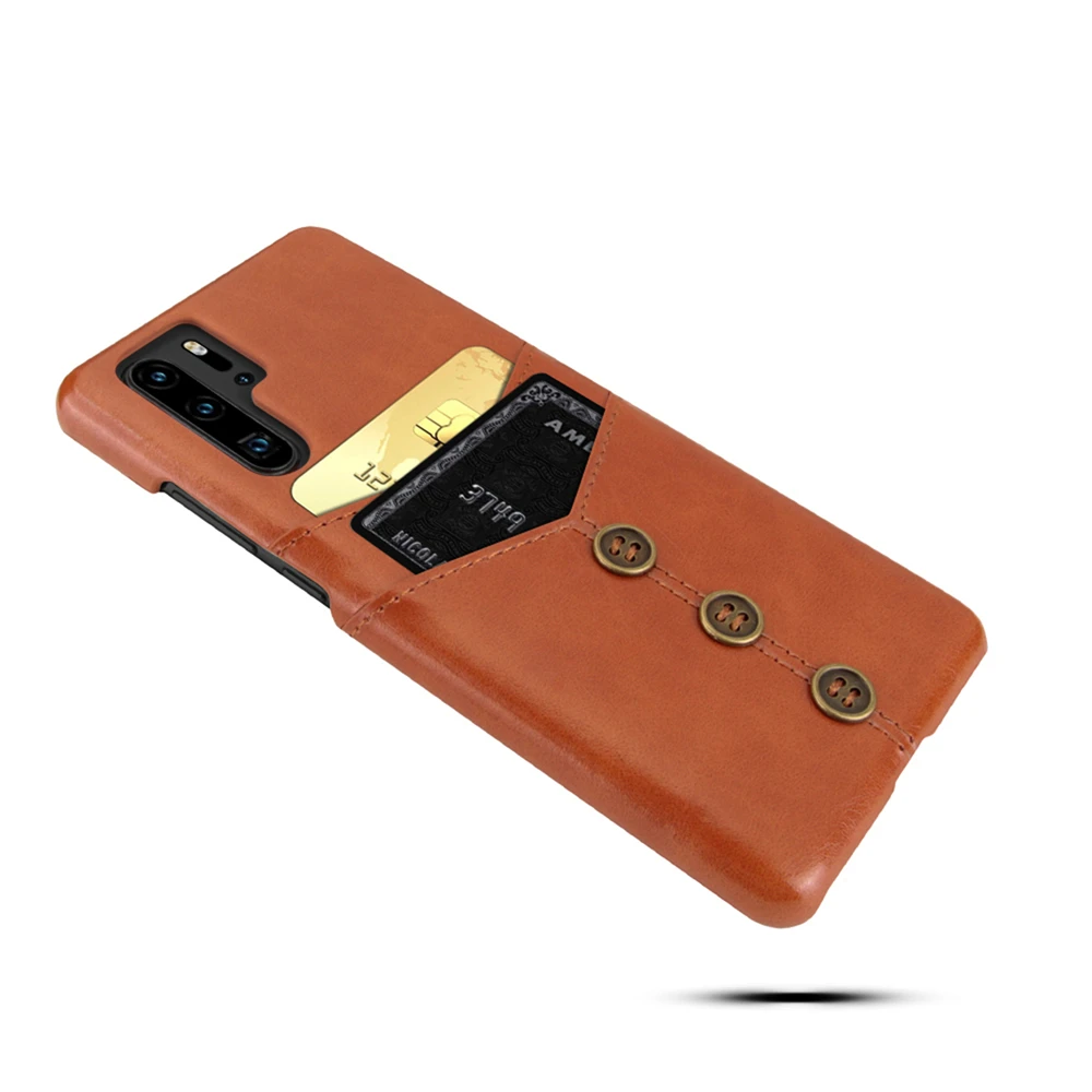 PU защитный чехол для телефона iphone XI Max XIR XS для samsung Note10/10+ 5G для huawei mate 20 P30 Pro P30Lite задняя крышка для карты