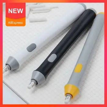 

3 Color Creative Electric Rubber Eraser Use Battery Eraser Stationery For Kid Papelaria Escolar Material Drawing School Sup O5R6