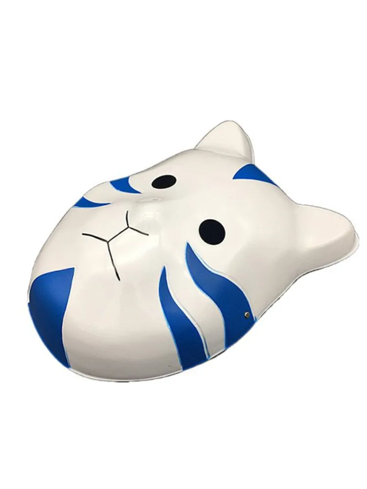 Japanese Ancient Cosplay NARUTO Mask Weird Cat FaceMasquerade Kabuki Kitsun Konohagakure Uchiha Itachi Hatake Kakashi Anbu Asia |