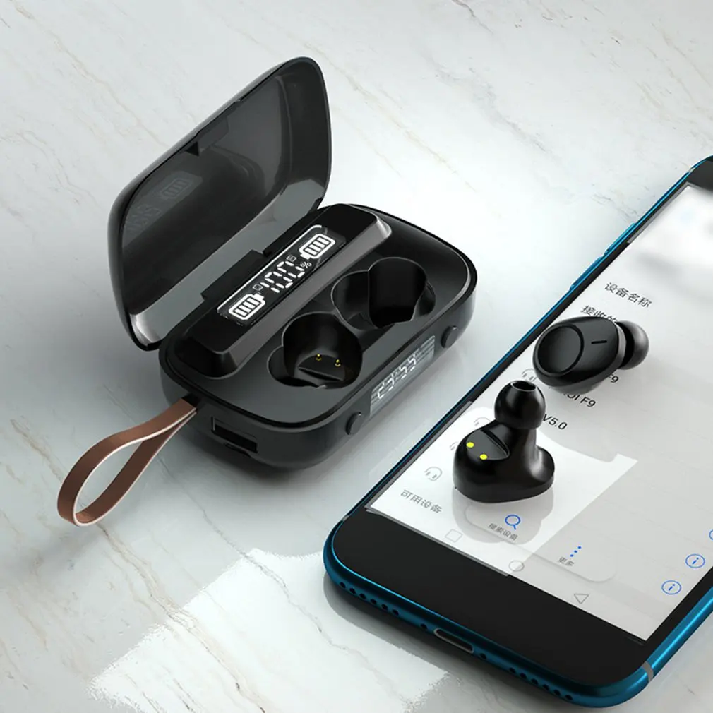 A13 Wireless headsets Mini version 5 1 HiFi Stereo Headphones for Sports and Games Long Transmission Distance