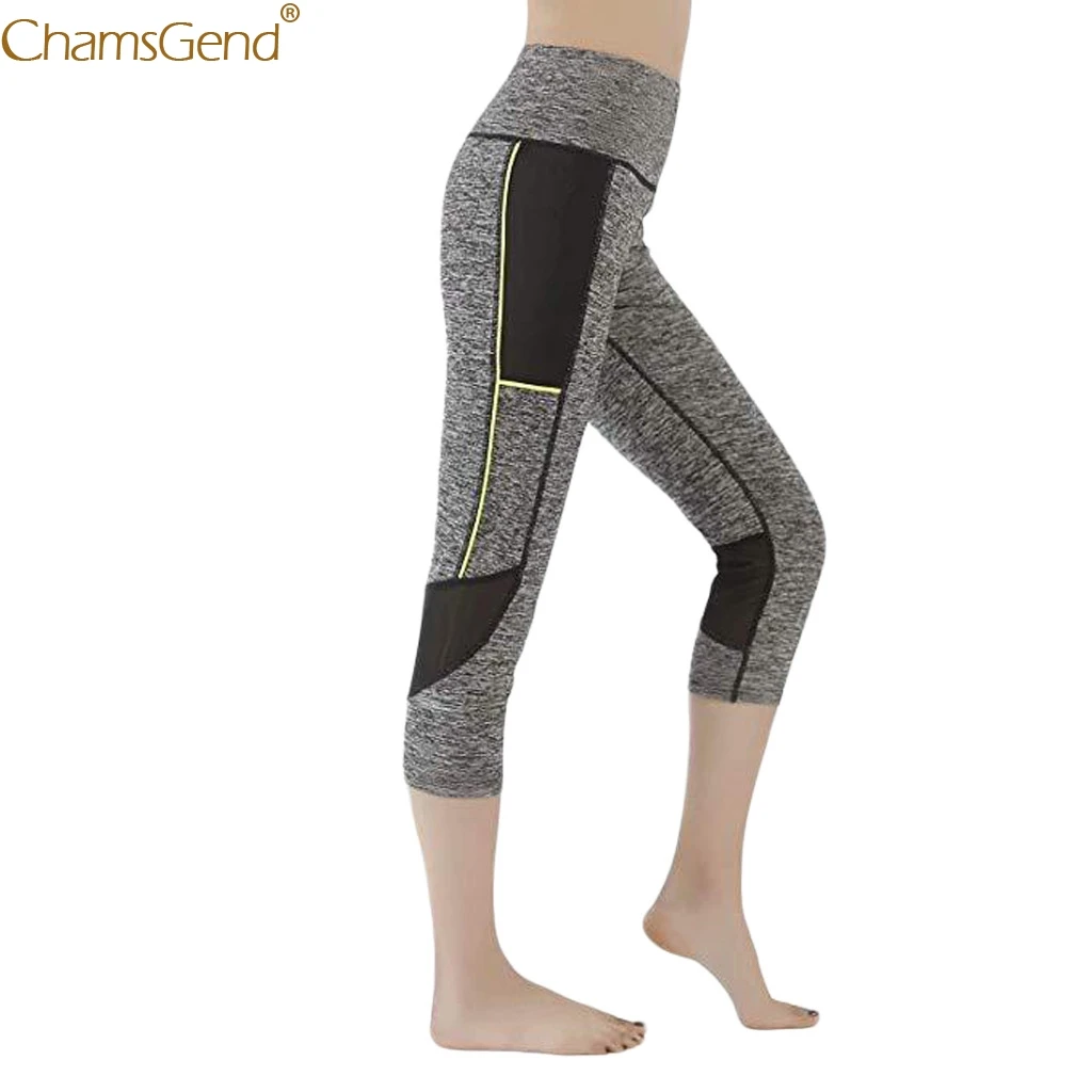 Women's Yoga Pants Push Up Stretch Yoga Legggings Mesh patchwork Women pants for women Push Up Plus Size Fitness Yoga Pants 09