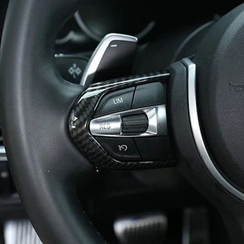

Carbon Fiber For BMW 1 2 3 4 5 6 X5 X6 M3 M5 M-Sport Car InteriorThong steering wheel decorative cover