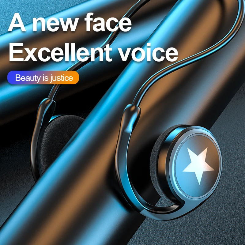 Gaming Headset Waterproof Wireless Bluetooth TWS Headset Hanging Neck In ear 5 0 Binaural Stereo High quality Headset