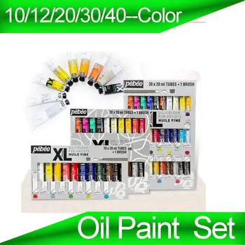 

Oil Paint Set Oil Oil Color Oil Colour Children's Painting Graffiti Art Oil Paint Set Drawing Pigment 20ml Art Supplies