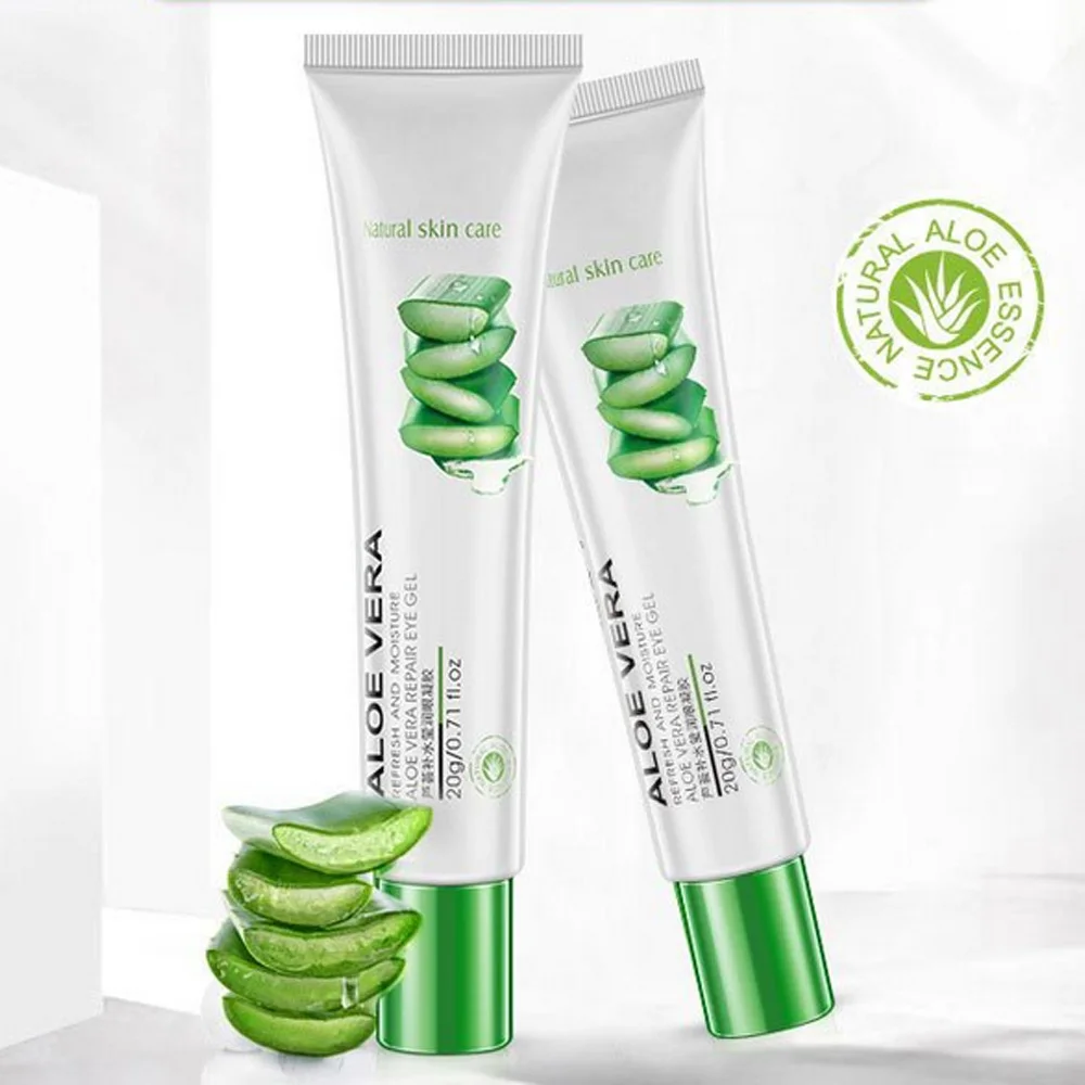 

Moisurizing Aloe Vera Eye Serum Dark Circles Remove Puffiness Bags Collagen Anti Wrinkles Most Effective Eye Cream Skin Care