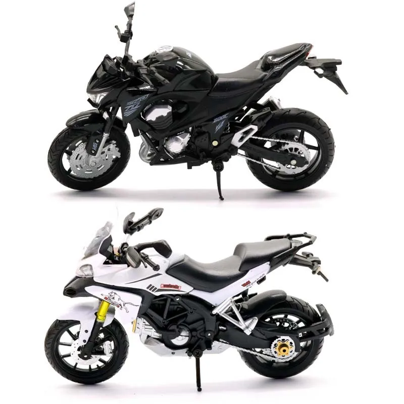 1:12 Kids Alloy Motorcycle Model Toy Motor Bicycle Off Road Mountain Bike Racing Metal Diecast Vehicles Collection Gifts TY0479