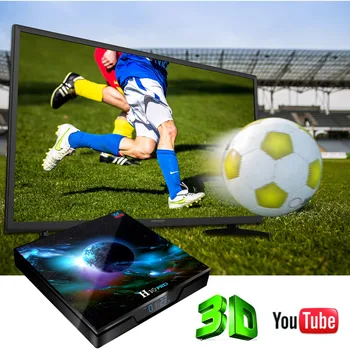 

H10 Pro Smart TV Box 4GB DDR3 32GB Android 9.0 TV Box Set Top Box 2.4G 5G WiFi 6K Media Player