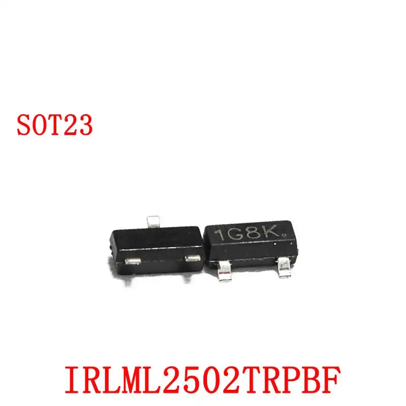 10 шт./лот SMD Triode SOT23 IRLML2502TRPBF 1G8K MOSFET N-channel 20V/4.2A Field effect tube Chip Diode транзистор новый