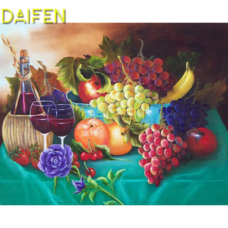 fruit-and-wine-on-green-cloth-joni-mcpherson