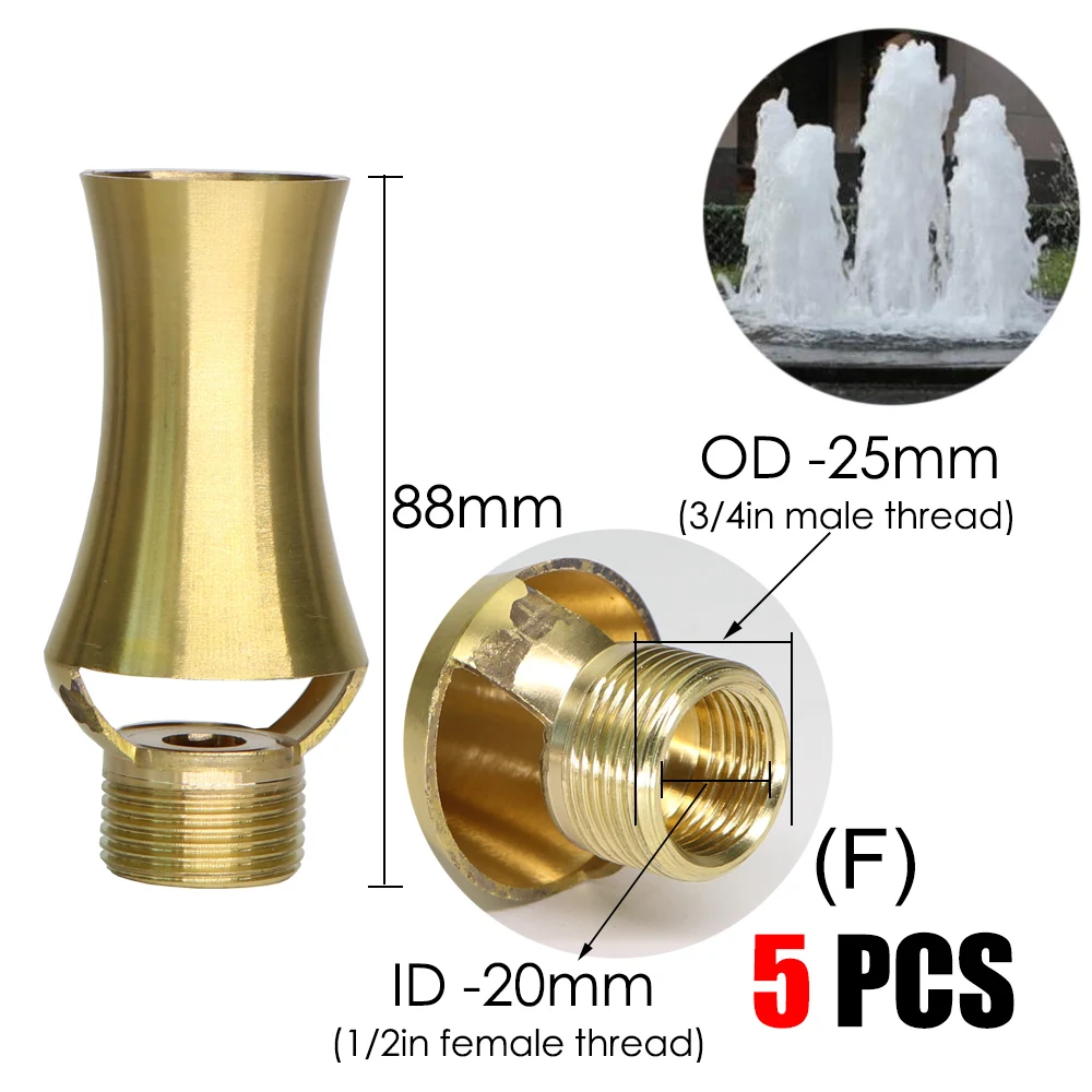 14 Different Types Of Water Fountain Nozzles (with Pictures