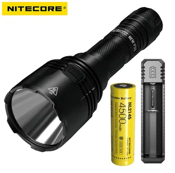 

NITECORE NEW P30 Outdoor Flashlight XP-L HI V3 max 1000 Lumen Flashlight + nitecore UI1 charger + nitecore 21700 battery