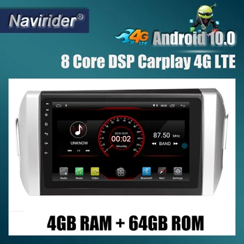 

Built in 4G Lte car Intelligent navigation tape recorder 10 android car gps radio multimedia player for toyota INNOVA (RHD)