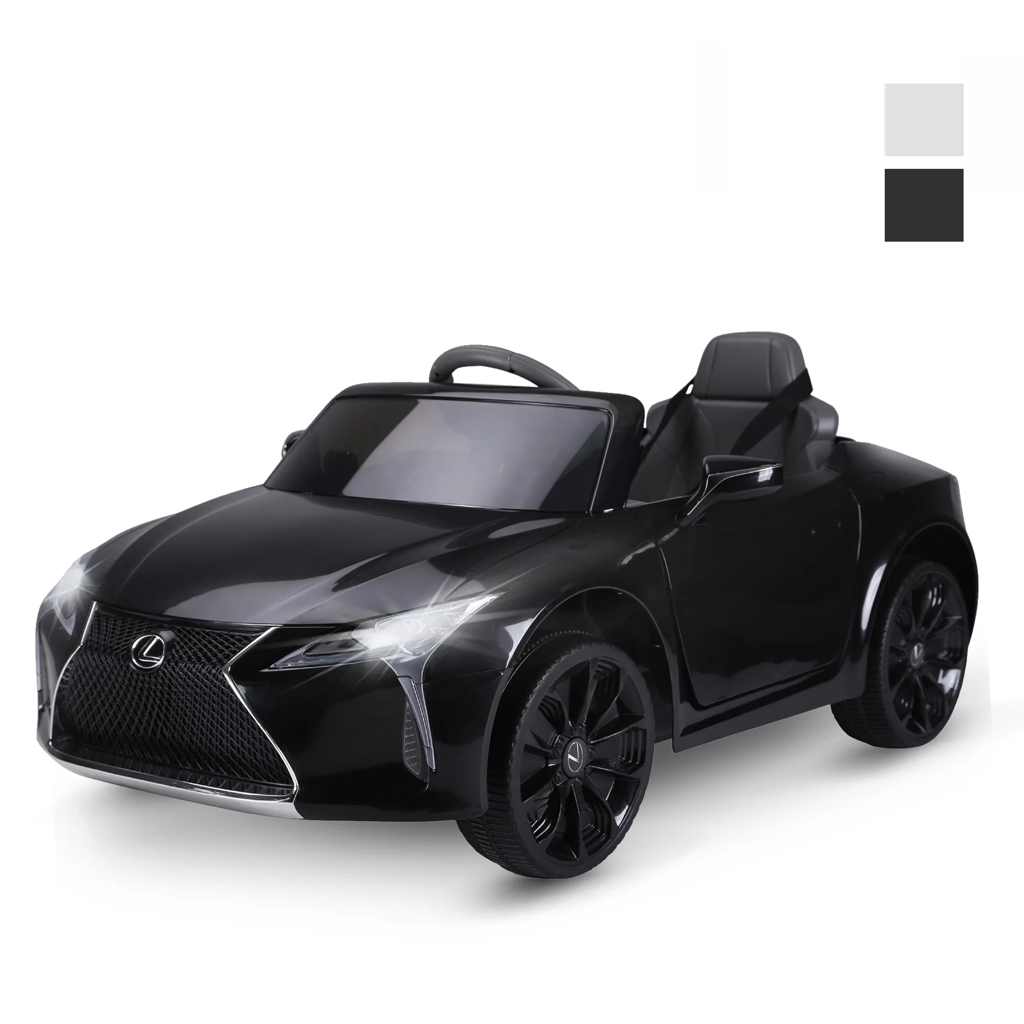 Vendedor Caliente HOMCOM Coche Eléctrico para Niños Mayores de 3 Años Automóvil Infantil LEXUS LC500 Control Remoto y Música 106x63x44 cm B6qpe1oALba