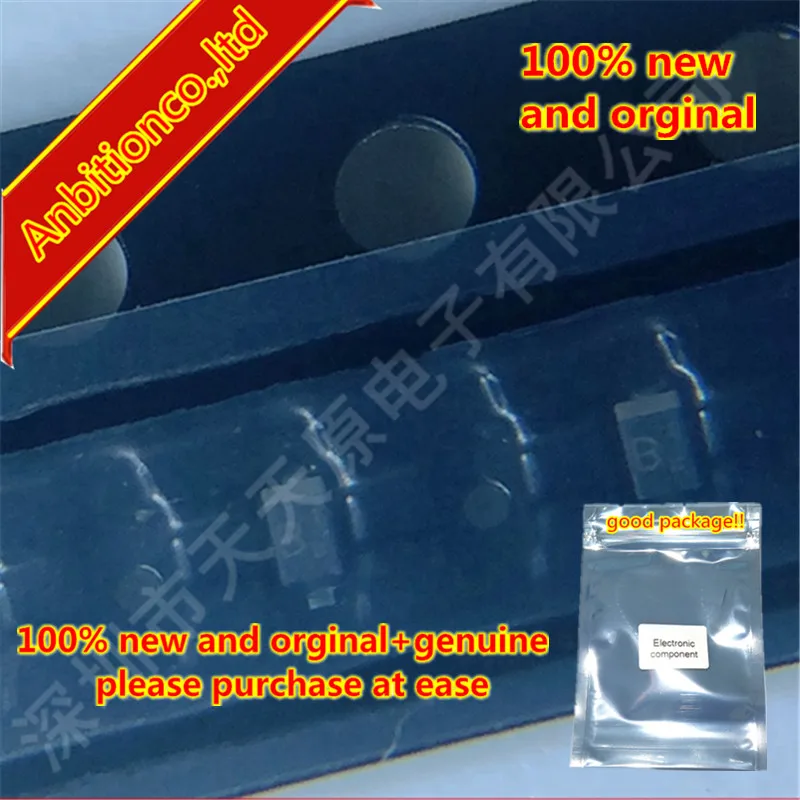 

50pcs 100% new and orginal RB520S-30TE61 SOD523 silk-screen B Schottky barrier diode in stock