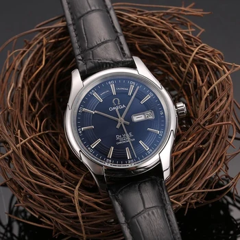 

Omega-high-end ceramic bezel men's and women's simple automatic movement 007 watch designer watch watch 1877