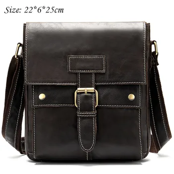 

WESTAL Russia Messenger Bag Men's Shoulder Bags for Men Genuine Leather Bags Man handbags causal crossbody bags leather 9040