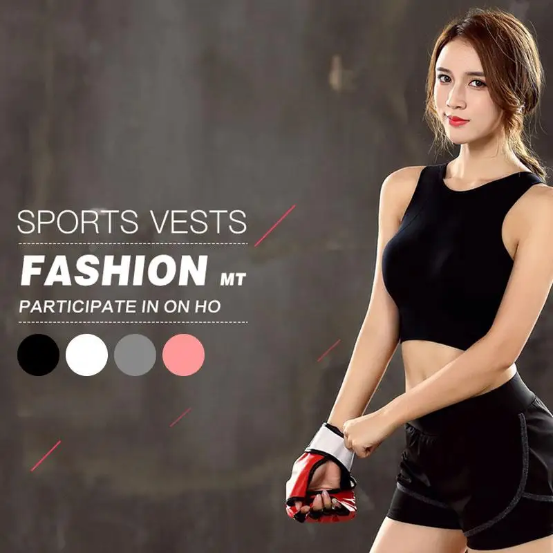 

Charming Sexy Seamless Fitness Underwear Women Padded Vest Sport Bra Slim-Type Sportwear Women Bandage Clothes Boxing Fashion