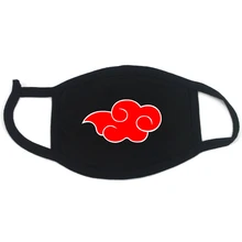 Мужская и женская хлопковая Пылезащитная маска для рта дышащая Аниме Наруто цельная Маска Dragon Ball защита от пыли для лица защитные маски для лица