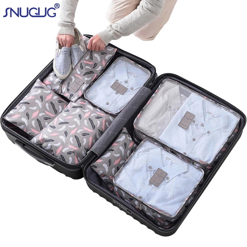 Organizador de equipaje de viaje/bolsas de almacenamiento de artículos de tocador de ropa/Kit de acabado/bolsa de almacenamiento casa accesorios de viaje/organizador de bolsas de viaje