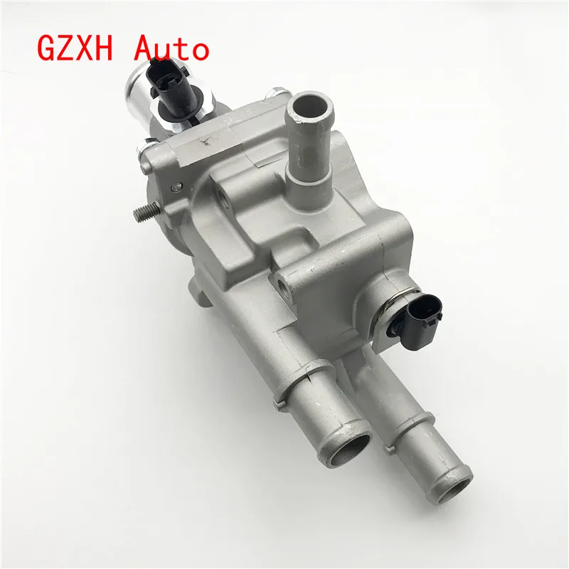 Aluminum Engine Cooling Thermostat Housing Cover Assembly for Chevrolet Cruze Sonic Aveo 25191992 55579951 96984104 96984103