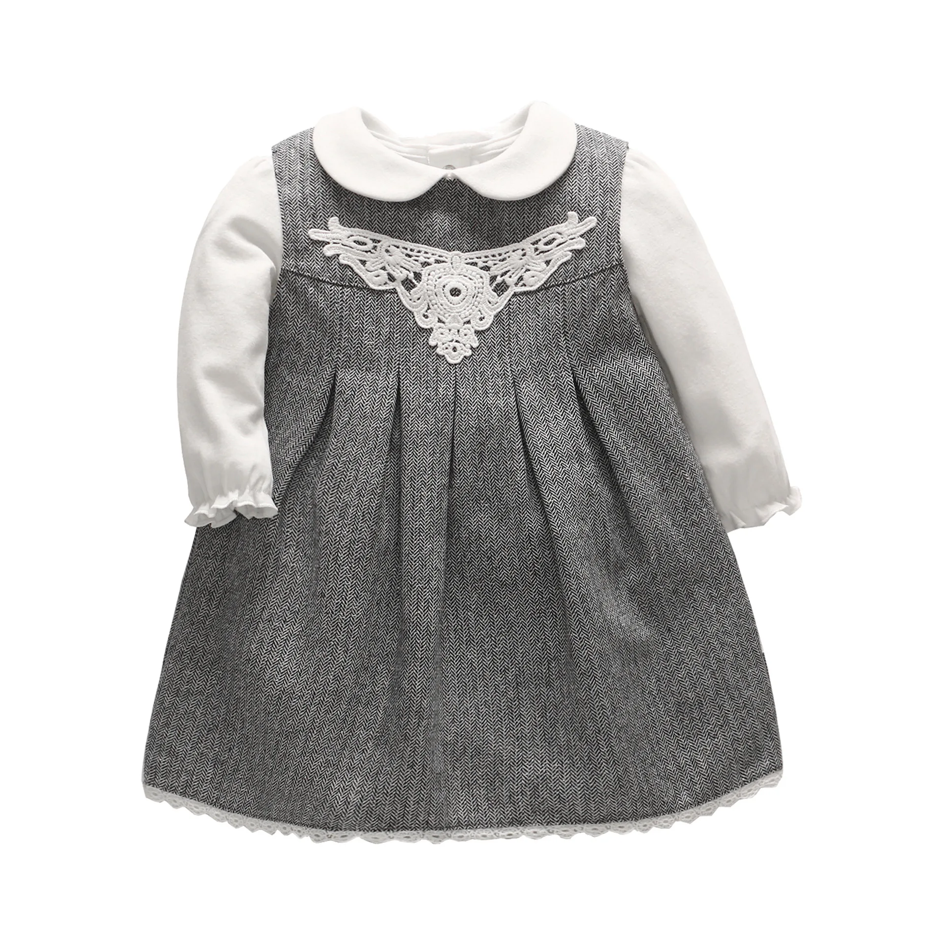 Серый Baby Dress - Цвет: Серый