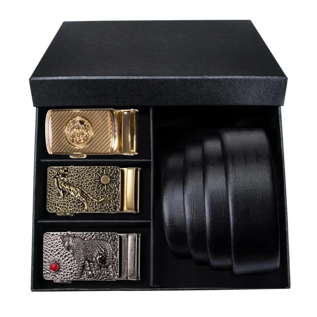 

Mens Business Style Belt Designer Leather Strap Male Belt Automatic Buckle Belts For Men High Quality Belts For Jeans DiBanGu