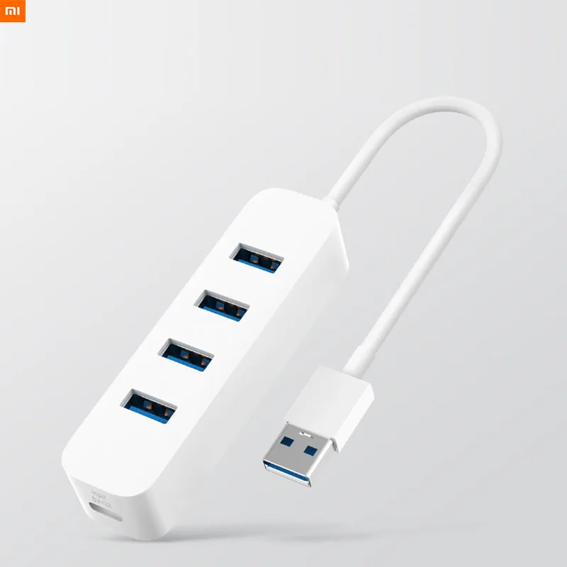 Концентратор Xiaomi с 4 портами USB 3 0 и внешним питанием интерфейс Hub Extender