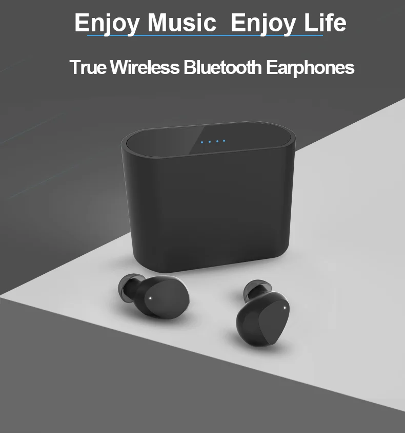 TWS наушники Bluetooth 5,0 QCC3020 с чипом bluetooth V5.0, басовые наушники, беспроводная гарнитура, наушники с шумоподавлением и регулятором громкости