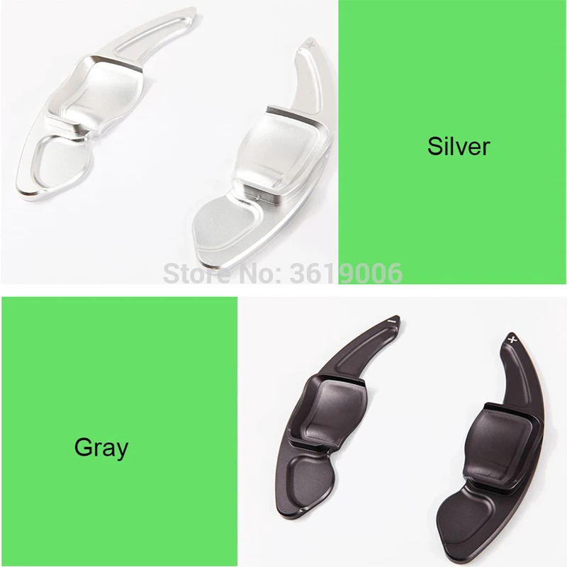 2pcs Steering Wheel Aluminum Shift Paddle Shifter Extension For VW Lavida 2013- Car-styling