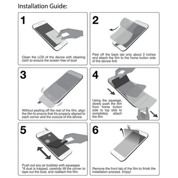 

1Pcs Tab 7.7 P6800 Ultra Clear Screen Protectors HD Protective pad Case Film Protection For Samsung Galaxy